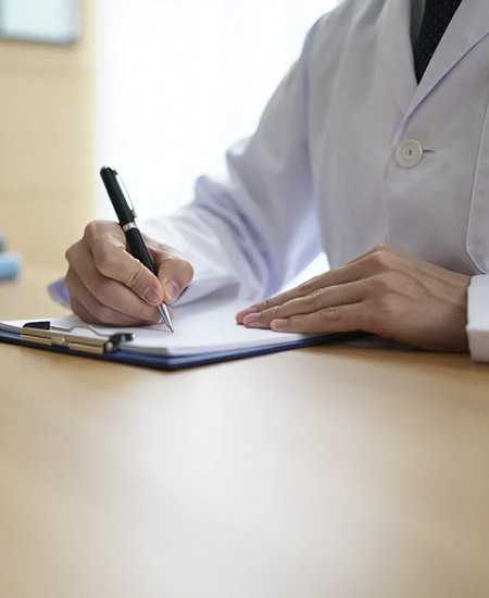 Методы диагностики Доктор делает запись